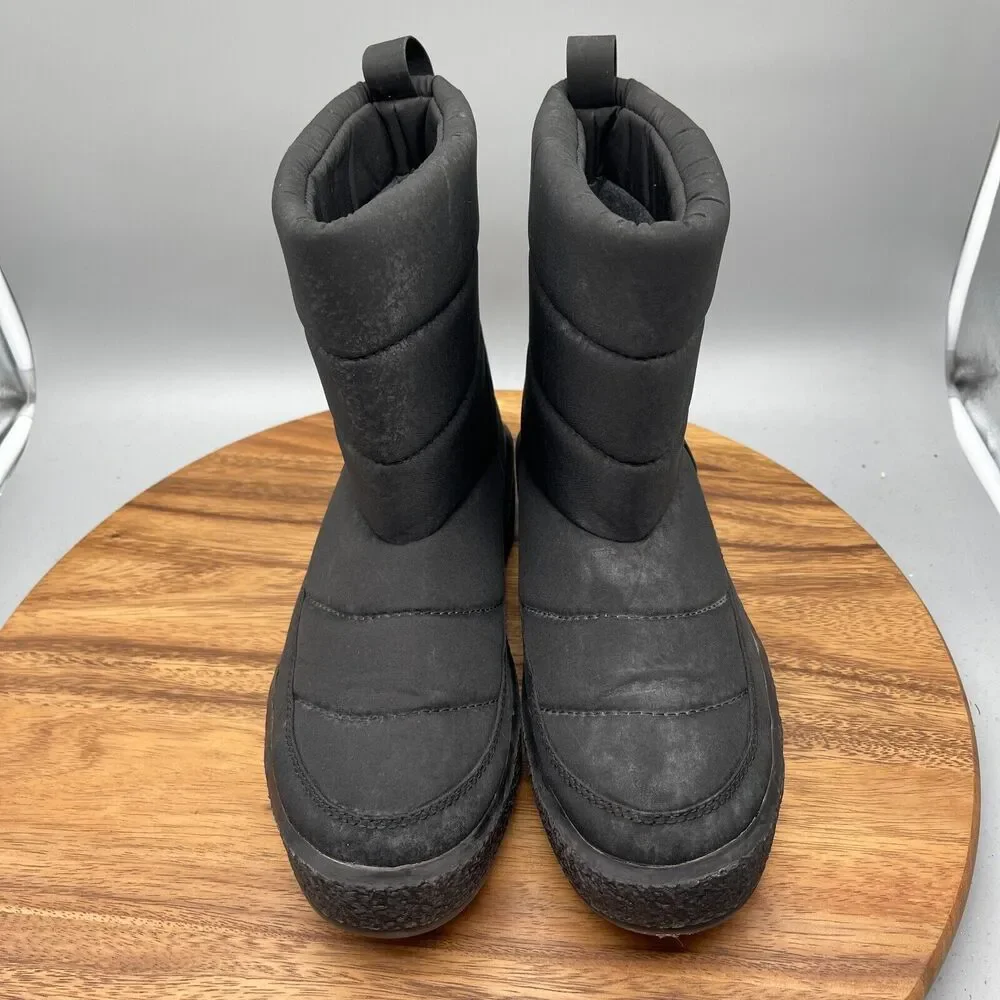 Madewell The Toasty Puffer Boots Womens Size 10 Black NH870 Snow
